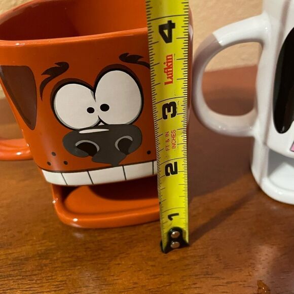 Brew Buddies Cow and Dog Coffee Hot Chocolate Ceramic Cups - Picture 8 of 14